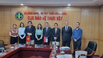 SAG y ASOEX se reúnen con autoridades de Corea del Sur y Vietnam para analizar materias relativas a la exportación de frutas frescas